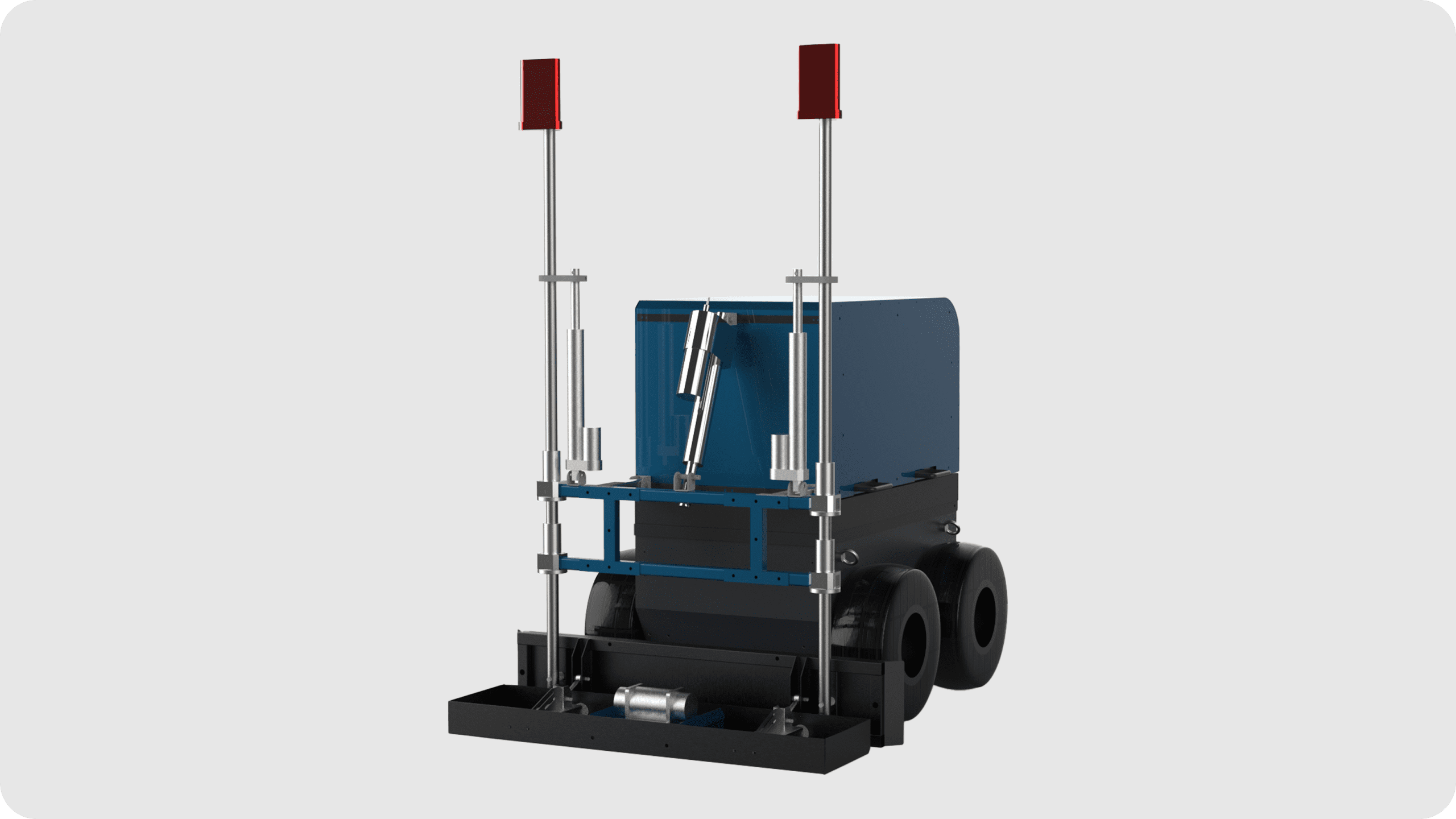 建筑机器人施工现场