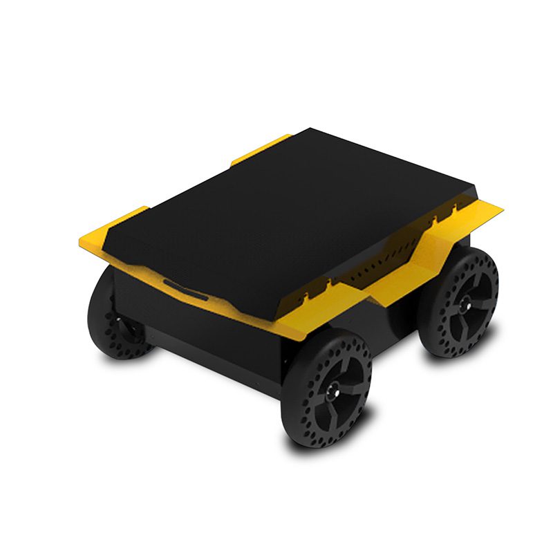 迷你巡检机器人底盘四驱差速无人车平台