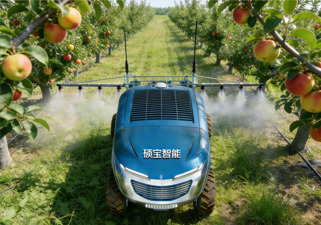果园打药机器人——精准喷洒与复杂地形适配的智慧农业解决方案