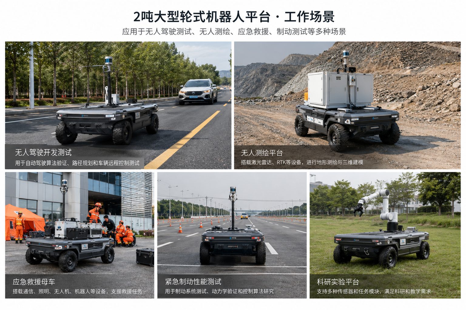 2吨无人车应用场景展示